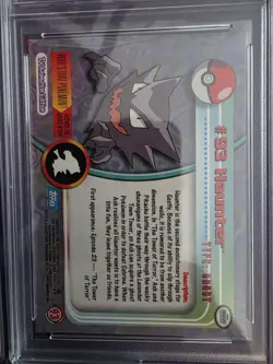 2000 Topps Pokemon Gastly, Haunter & Gengar SET of 3 - Pokemon cards Are Mint - Image 5
