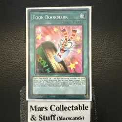 YuGiOh Toon Bookmark Collector's Rare TOCH-EN003 - Image 1