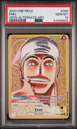 Enel (098) (Alternate Art) OP05-098 Awakening of the New Era Foil - Image 1