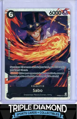 One Piece PRB02-014 Premium Booster The Best Volume 2 Sabo Super Rare F161 - Image 1