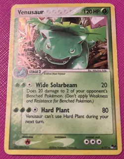 Venusaur 6/17 Holo Rare POP Series 2 Pokemon Card Pokemon Card MP - HP - Image 1