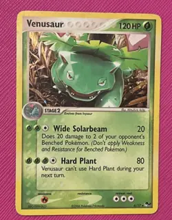 Venusaur 6/17 Holo Rare POP Series 2 Pokemon Card Pokemon Card MP - HP - Image 2