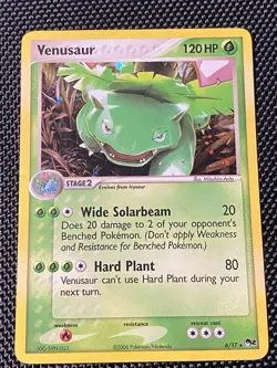 Venusaur 6/17 Holo Rare POP Series 2 Pokemon Card Pokemon Card - Image 1