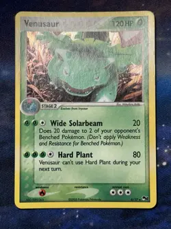 Venusaur 6/17 POP Series 2 Holo Holographic Rare Promo Pokemon Card LP - Image 5