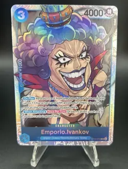 • Emporio.Ivankov • ST12-010 SR Starter Deck 12 Holo Foil One Piece TCG NM - Image 2