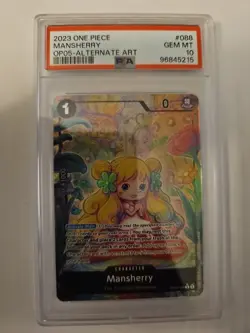 2023 MANSHERRY Alt Art One Piece OP05-088 PSA 10 GEM MINT Special Rare - Image 2