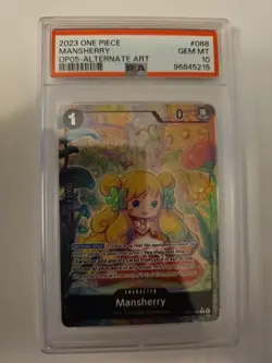 2023 MANSHERRY Alt Art One Piece OP05-088 PSA 10 GEM MINT Special Rare - Image 4