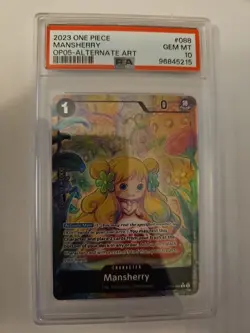 2023 MANSHERRY Alt Art One Piece OP05-088 PSA 10 GEM MINT Special Rare - Image 5