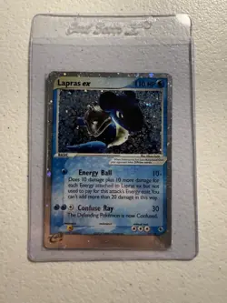 Pokemon Lapras EX Holo Ultra Rare Ruby & Sapphire Card 99/109 - Image 1