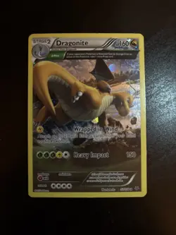 Pokemon TCG Dragonite Roaring Skies Reverse Holo Rare Card 52/108 MP - HP - Image 1