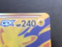 Pikachu & Zekrom GX SM248 Jumbo Gold Tag Team Pokemon Promo Card Mint - Image 3