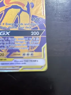 Pikachu & Zekrom GX SM248 Jumbo Gold Tag Team Pokemon Promo Card Mint - Image 5