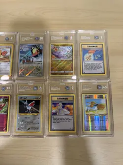 x10 TAG Graded Pokemon Slab Lot - Vintage & Modern Mix - Holos/Trainers - Image 4