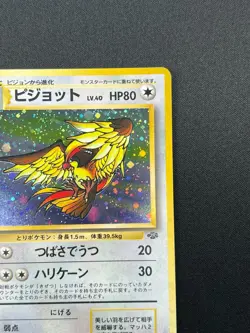 [NM] Pidgeot Pokemon Card Japanese No.018 Jungle Set Vintage Holo 23J5 - Image 5