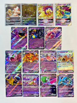 Pokemon Card Japanese 15 Card Set LOT RRR x2 AR x1 CHR x1 + RR 11pcs MINT/NM - Image 1