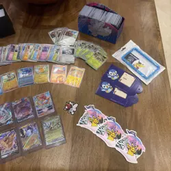 Massive Pokemon Collection Holo Reverse Holo Super Rare 1100 + TCG Card Lot 1 - Image 2
