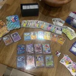 Massive Pokemon Collection Holo Reverse Holo Super Rare 1100 + TCG Card Lot 1 - Image 3