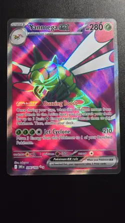 Yanmega EX 206/182 Destined Rivals Full Art Rare Holo Pokemon TCG Card NM - Image 1