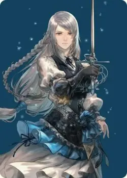 Jill, Shiva's Dominant Art Card - Art Series: Final Fantasy - Near Mint - Image 1