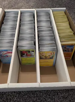 1000 Cards Non-holo Pokemon Bulk (All Pokemon, No Trainers Or Energy) - Image 1