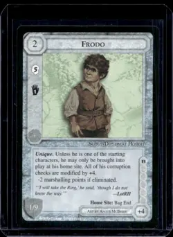 1995 Middle-Earth Collectible Card Game MECCG Frodo - Image 1