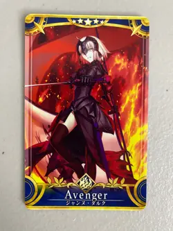 Fate Grand Order FGO Arcade Jeanne Alter Card - Image 1