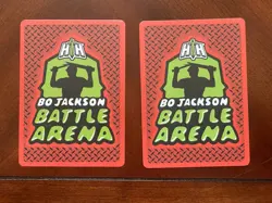 2026 Bo Jackson Battle Arena Maverick Cooper Flagg 135 Power Fire 2 Card Lot - Image 2