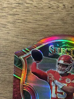 2020 PANINI SELECT PATRICK MAHOMES II #2 MAROON / TRI-COLOR DIE-CUT 2 CARD LOT - Image 4