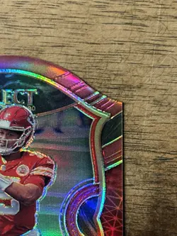 2020 PANINI SELECT PATRICK MAHOMES II #2 MAROON / TRI-COLOR DIE-CUT 2 CARD LOT - Image 5