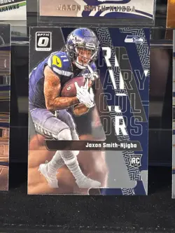 2023 Jaxon Smith-Njigba 4 Card Rookie Lot 2 Charbonnet Seahawks Rookies Optic - Image 4