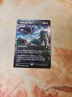 Phyrexian Arena Borderless Foundations MTG NM - Image 1