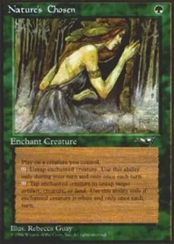 MTG Nature's Chosen, Alliances, Damaged, English - Image 1