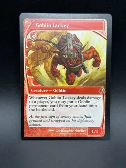 MTG Goblin Lackey U Mystery Booster 2 #192 - Image 1