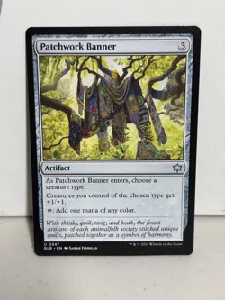 Patchwork Banner Bloomburrow Regular - Image 1