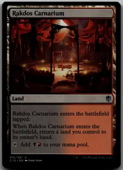 Rakdos Carnarium U Commander 2016 315 LP - Image 1