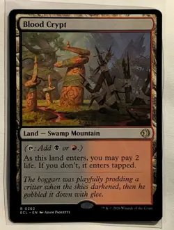 Blood Crypt Lorwyn Eclipsed - MTG RARE - Image 1