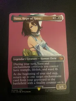 Yuna, Hope of Spira (Borderless) Final Fantasy - Image 1