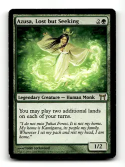 Azusa, Lost but Seeking Champions of Kamigawa #201 Magic the Gathering - Image 1
