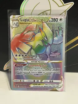 Pokemon Lugia VSTAR (Secret) 202/195 Swsh12: Sword & Shield - Silver Tempest NM - Image 1