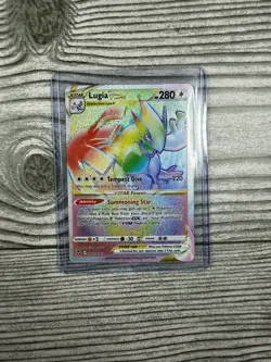 Pokemon Lugia VSTAR (Secret) 202/195 Swsh12: Sword & Shield - Silver Tempest NM - Image 1