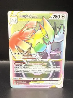 Pokemon Lugia VSTAR (Secret) 202/195 Swsh12: Sword & Shield - Silver Tempest NM - Image 2