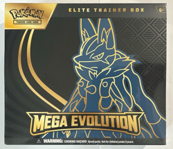 Pokemon TCG Mega Evolution Elite Trainer Box Lucario ETB / Factory Sealed, New-a - Image 1