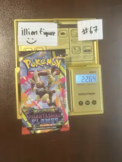 VERY HEAVY! BIG HITUUU 22.64g Phantasmal Flames Pokemon TCG Booster (SEALED) - Image 1