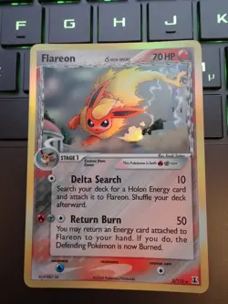 Flareon 5/113 Rare Holo EX Delta Species 2005 Pokemon TCG - NM - Image 2