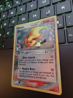 Flareon 5/113 Rare Holo EX Delta Species 2005 Pokemon TCG - NM - Image 5