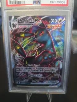 2021 Pokemon Umbreon VMAX Full Art SWSH Evolving Skies PSA 10 - Image 2