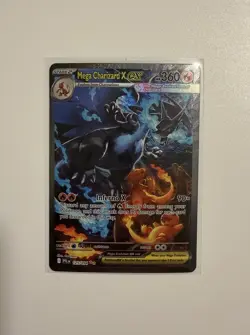 Pokemon Mega Charizard X EX 125/094 SIR English Phantasmal Flames Pack Fresh - Image 1