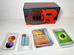 Pokemon Destined Rivals OPEN BOX w/87 basic cards, Dice, Energy Markers Perfect - Image 1