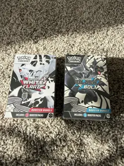 Pokemon Scarlet & Violet Black Bolt/White Flare Booster Bundle (2-Pack) - Image 1