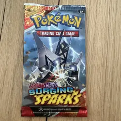 Pokemon Scarlet & Violet Surging Sparks Booster Pack Necrozma English 2024 - Image 1